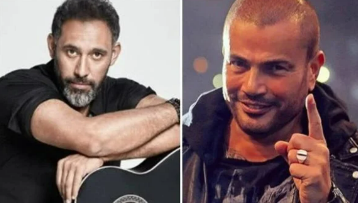 عمرو مصطفى ينهي خلافه مع عمرو دياب قائلاً 